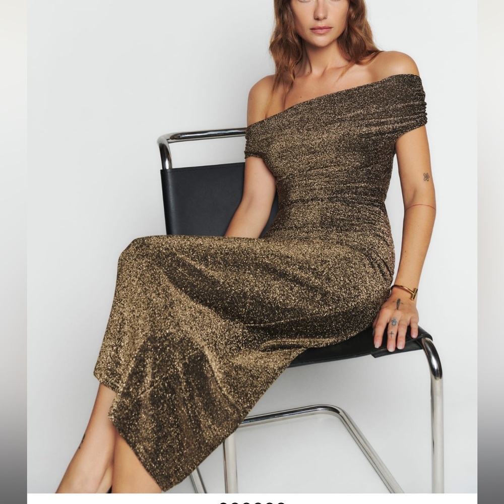 REFORMATION Jamen knit dress
